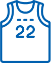 basketball jersey icon